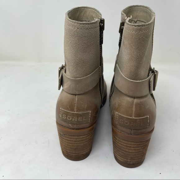 Sorel WOMEN'S CATE™ BUCKLE BOOTIE in Sand Tan size 7 - Picture 6 of 8